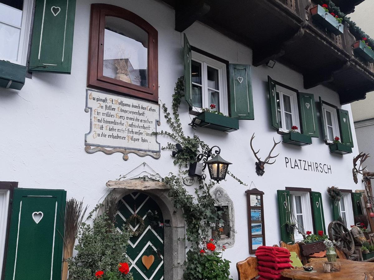 Platzhirsch Zur Alten Wagnerei Gastehaus Bed and Breakfast Saint Wolfgang Εξωτερικό φωτογραφία